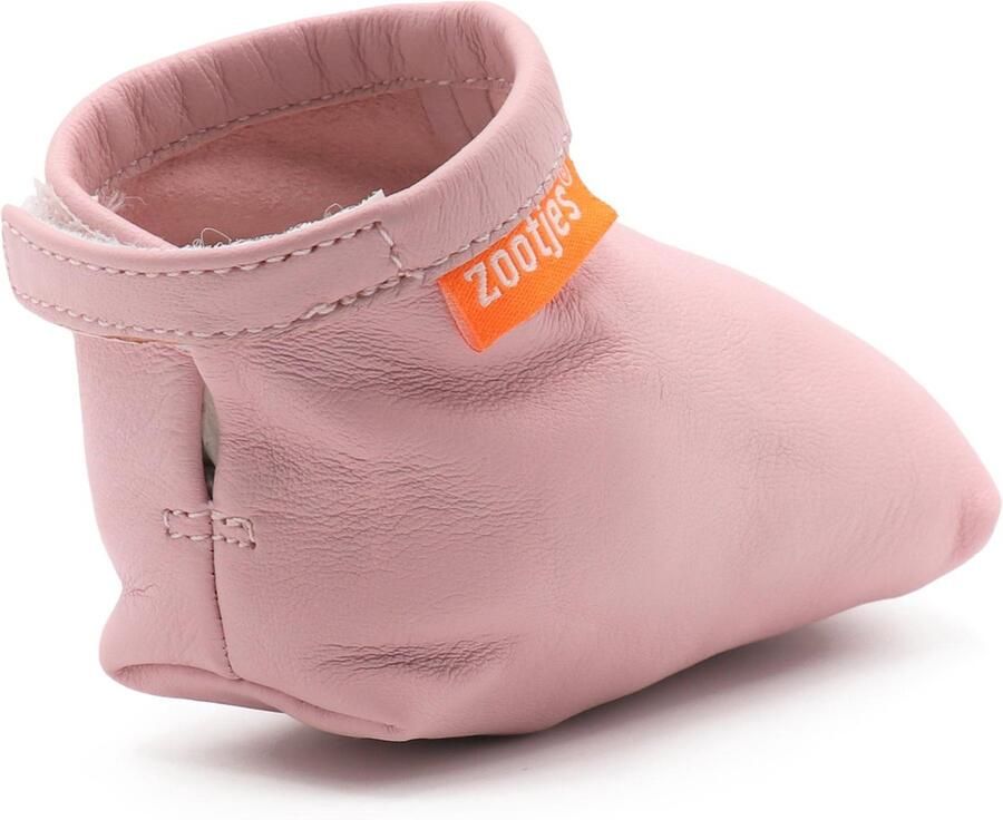 Zootjes Babyslofje Soft Pink Baby-schoenen