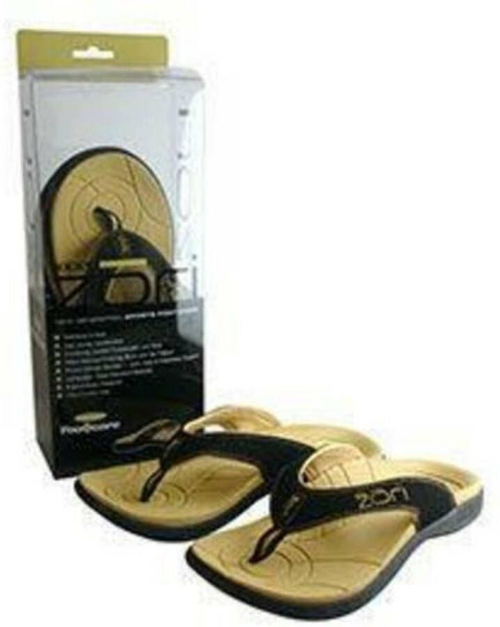 Zori "" SLIPPERS BLACK 5""