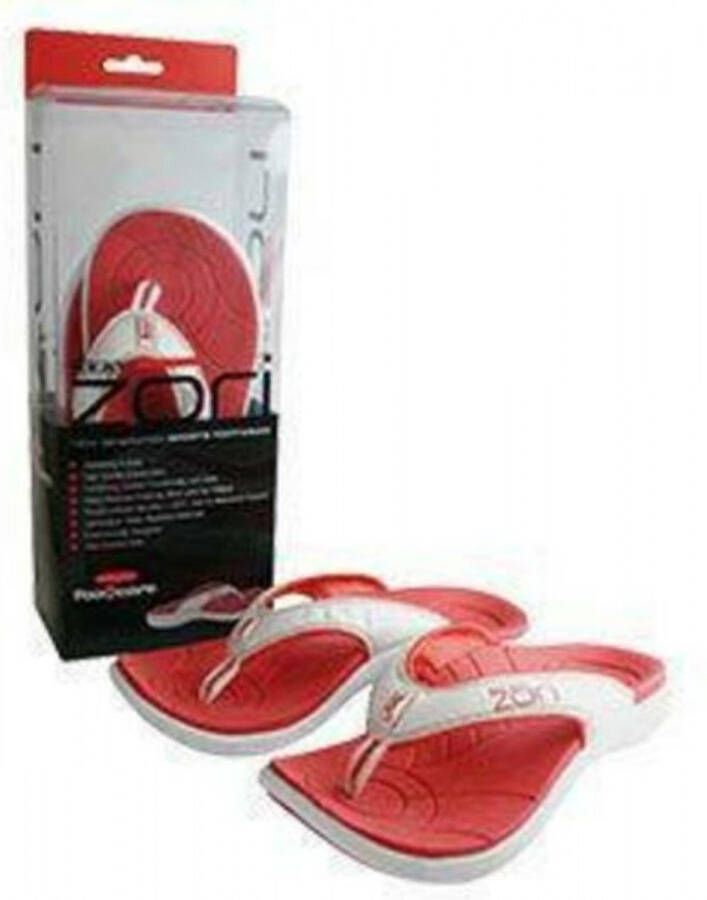 Zori slippers red