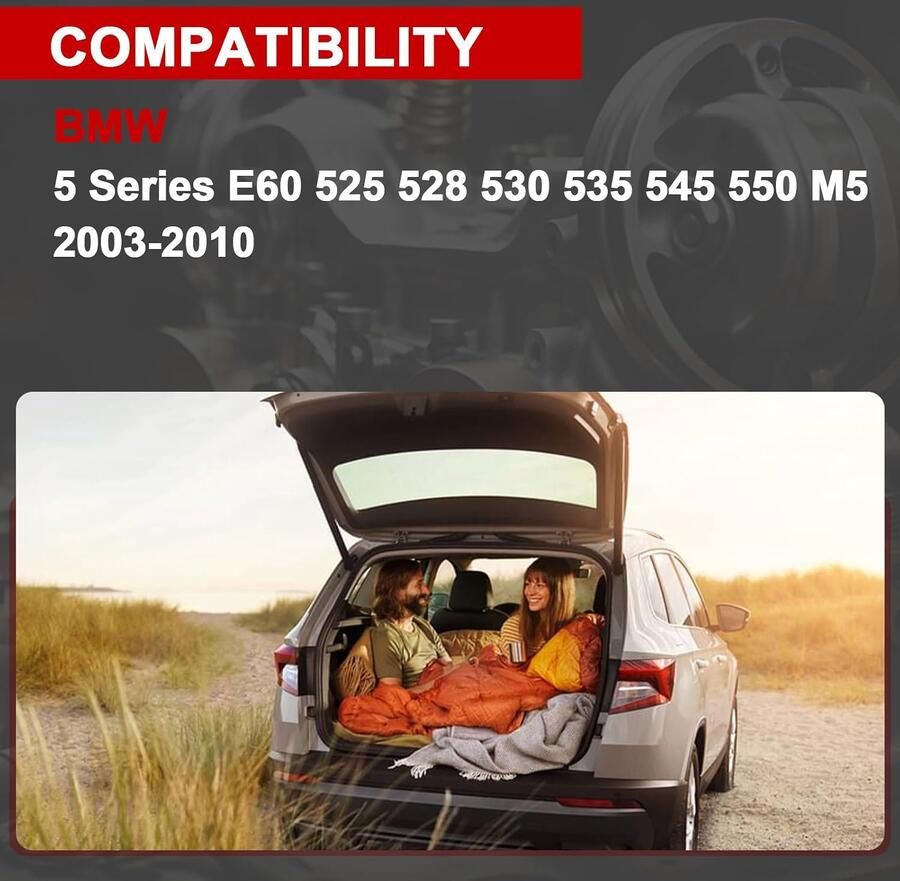 Zugfeder voor achterklep compatibel met BMW 5-serie 2003