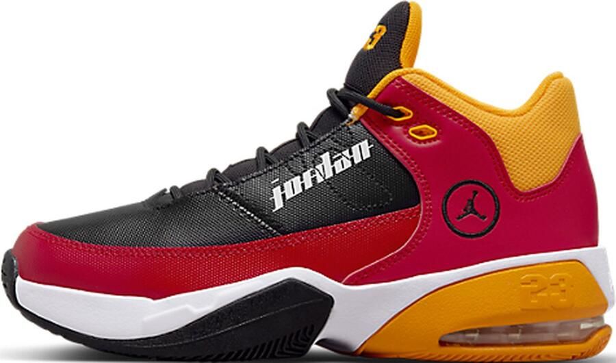Zwart Geel Rood Nike Jordan Max Aura 3 Special Edition