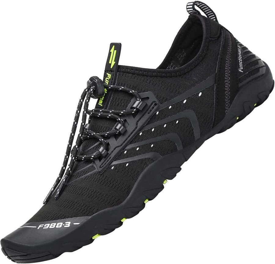 Thijox Zwemschoenen en Slipvast Waterschoenen Aquaschoenen Strandschoenen Surfschoenen Neopreen Ideaal voor Strand Camping en Bu