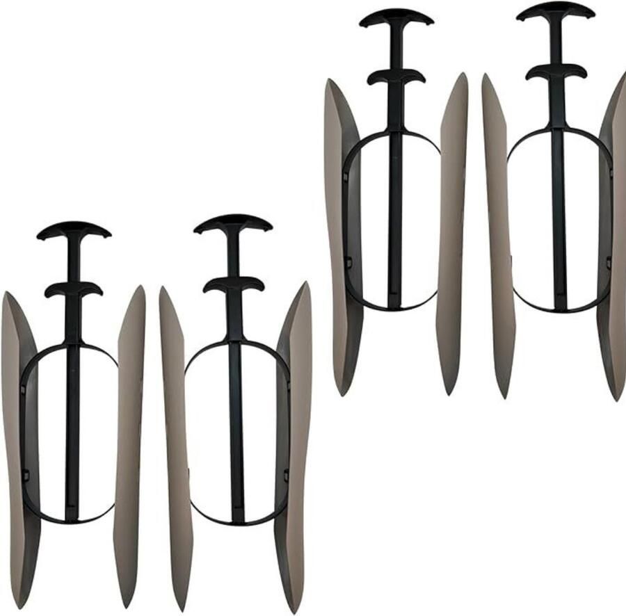 Zyrex Laarzenspanners Laarzen Oprekker Voor Hoge Laarzen Schoenspanner 2 paar Grijs x