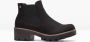 Rieker Microscamo Black Ankle Boots Zwart Dames - Thumbnail 2