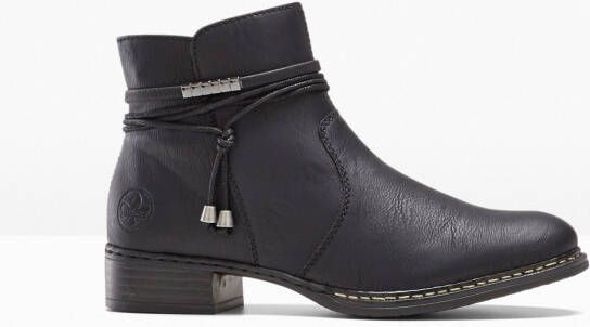 Rieker Cowboylaarsjes western enkellaars met sierbanden smalle vorm - Foto 4