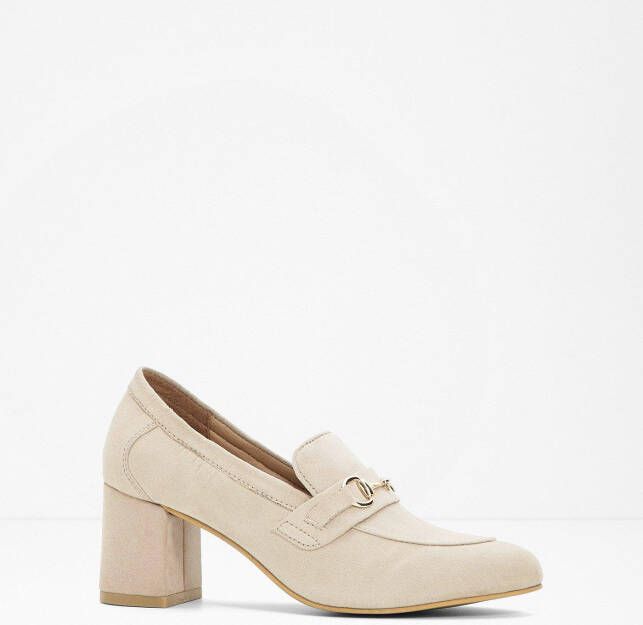 Sacha Dames Off white leren slingback pumps