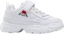 Kappa Rave NC K 260782K-1010 voor Wit Sneakers Sportschoenen - Thumbnail 2