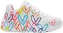 Skechers X JGoldcrown Uno Highlight Love Sneaker Dames Wit - Thumbnail 2