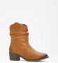Rieker Cowboylaarsjes cowboylaarzen slouchy schacht blokhak met binnenrits - Thumbnail 1