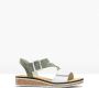 Rieker Sandalen zomerschoen sandaal sleehak met asymmetrische bandjes - Thumbnail 3