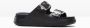 Rieker Slippers plateau zomerschoen slippers in breedte g (=wijd) - Thumbnail 1