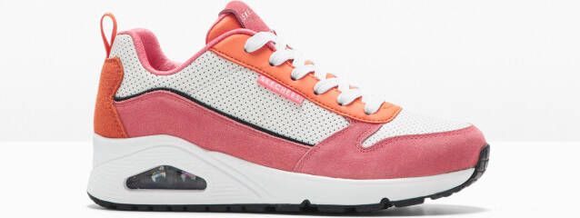 Skechers Uno 2 Much Fun Sneaker Dames Wit Multi - Foto 2
