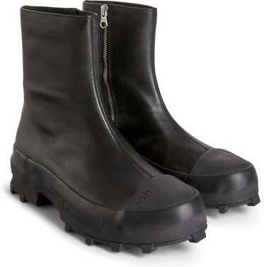 Camper Bowie Leren Enkellaarzen Gray Dames Camper Bowie Leren Enkellaarzen Gray Dames