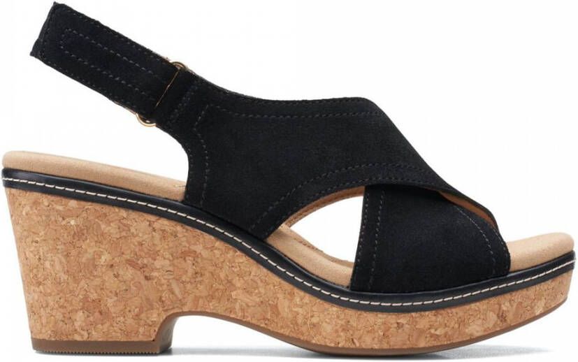 Zwarte Clarks sleehakken online kopen? Vergelijk op Schoenen.nl