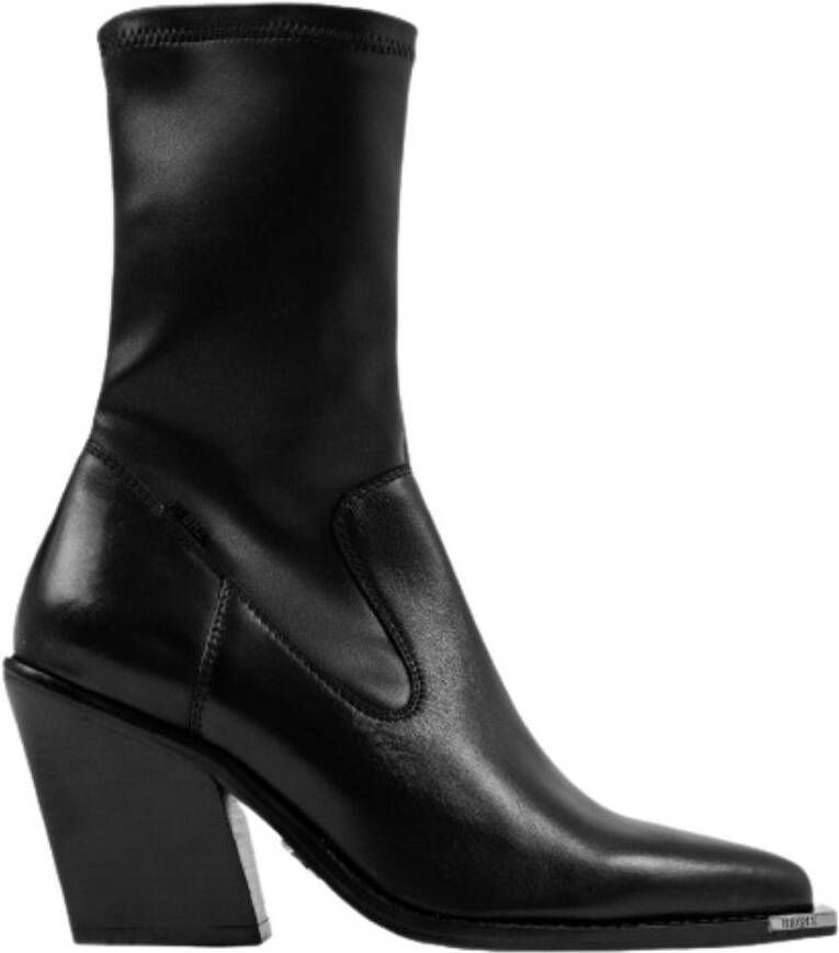 Bronx New Kole 34195 Cowboylaarzen Western Laarzen Dames Zwart - Foto 7