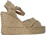 Castañer Verhoog je stijl met Bromelia Espadrille Sleehak Sandalen Beige Dames - Thumbnail 3