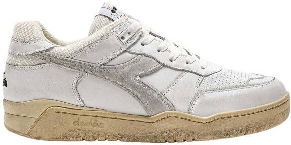 Diadora Unisex B.560 Used Sneaker Wit