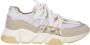 Dwrs Dames Sneakers Los Angeles White Yellow Gold Wit - Thumbnail 2
