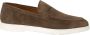 Doucal's Bruine handgemaakte suède schoenen Brown Heren - Thumbnail 1