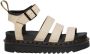 Dr. Martens Beige Sandaal van Textuurleer met Verstelbare Enkelband Beige Dames - Thumbnail 4