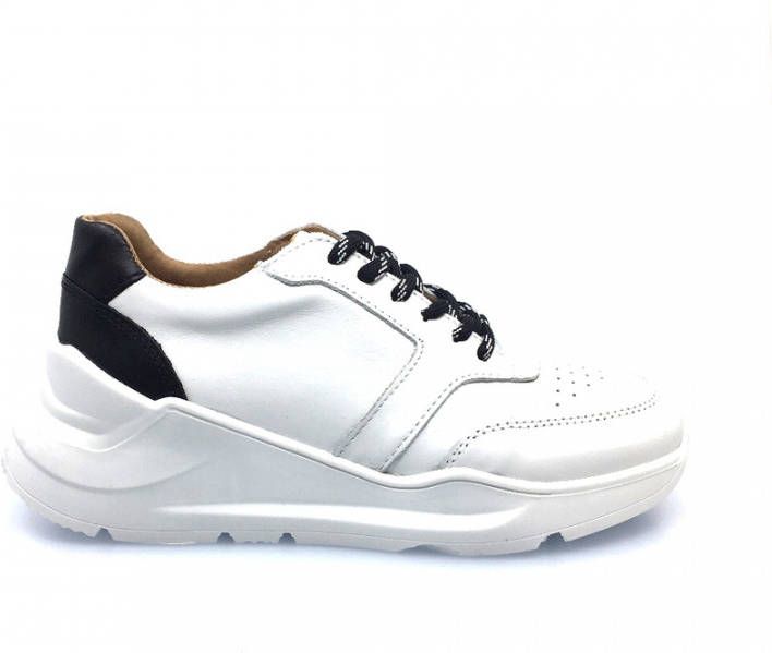 DWRS Label Dwars Sneakers Wit B-8548 - Schoenen.nl