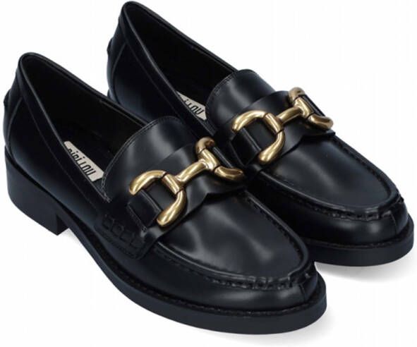 Bibi Lou Dames Turin Loafers Zwart