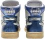 Diadora Heritage Mi Basket Metallic Used Wit Blauw Zilver Damessneakers - Thumbnail 9