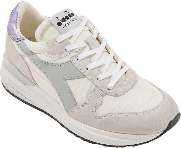 Diadora Dames Venus Dirty Sneakers Lichtgrijs