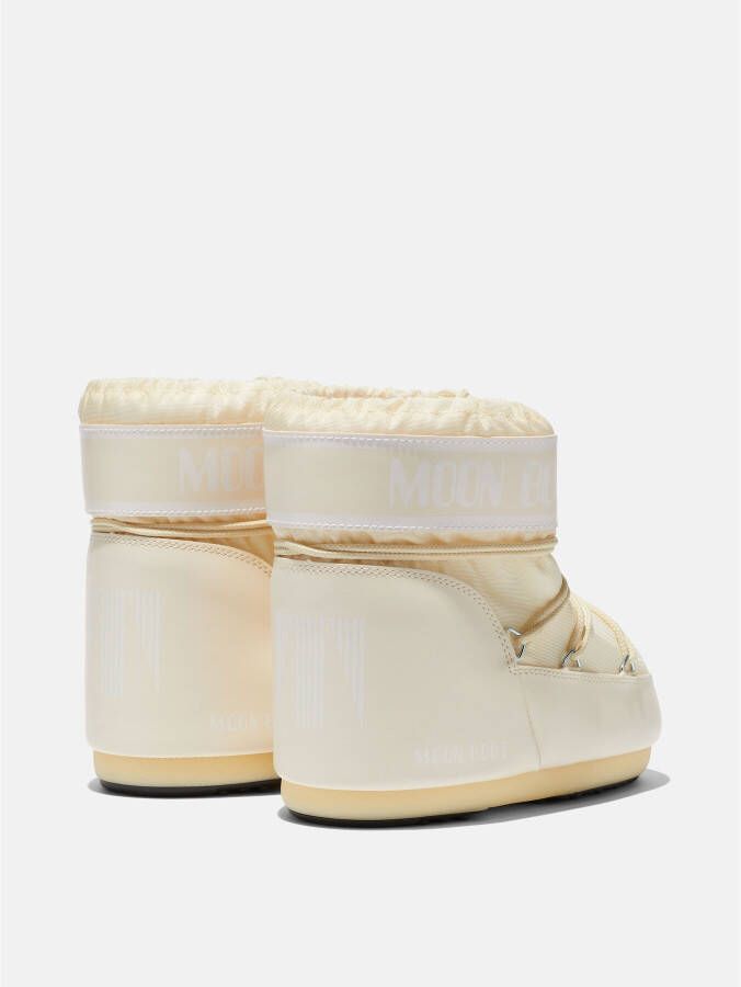 Moon Boot Dames Icon Low Nylon Laarzen Creme