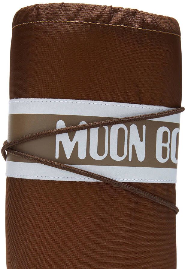 Moon Boot Dames Icon Nylon Boots Bruin