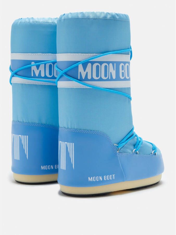 Moon Boot Dames Icon Nylon Laarzen Blauw