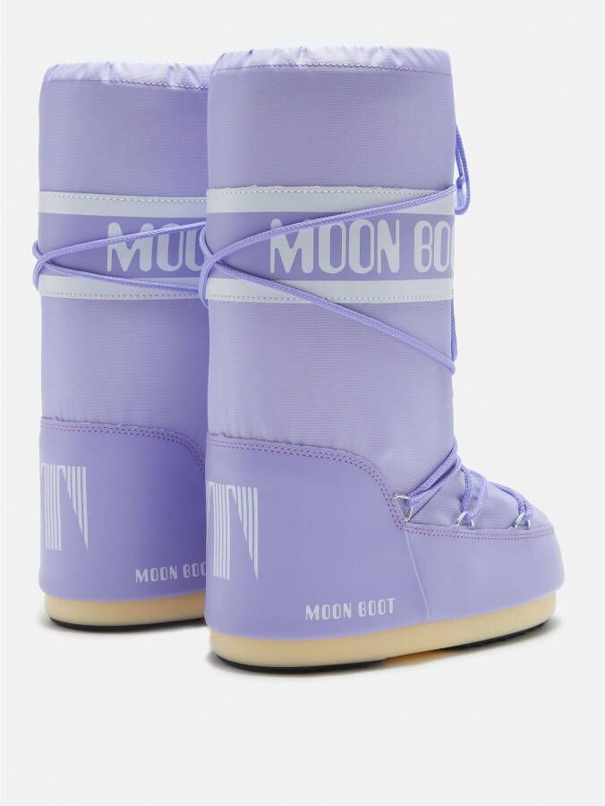 Moon Boot Dames Icon Nylon Laarzen Lila