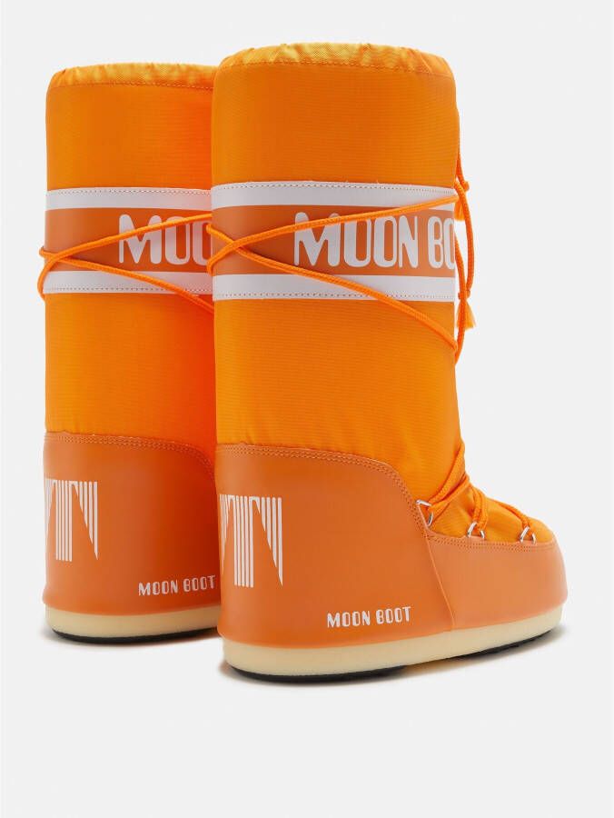 Moon Boot Dames Icon Nylon Laarzen Oranje