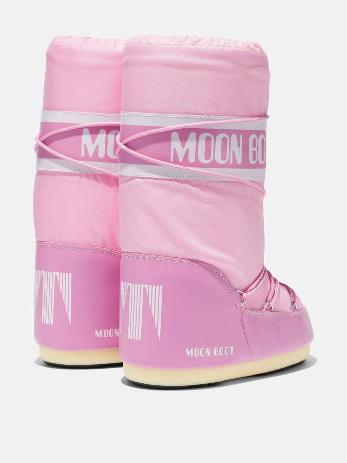 Moon Boot Dames Icon Nylon Laarzen Roze