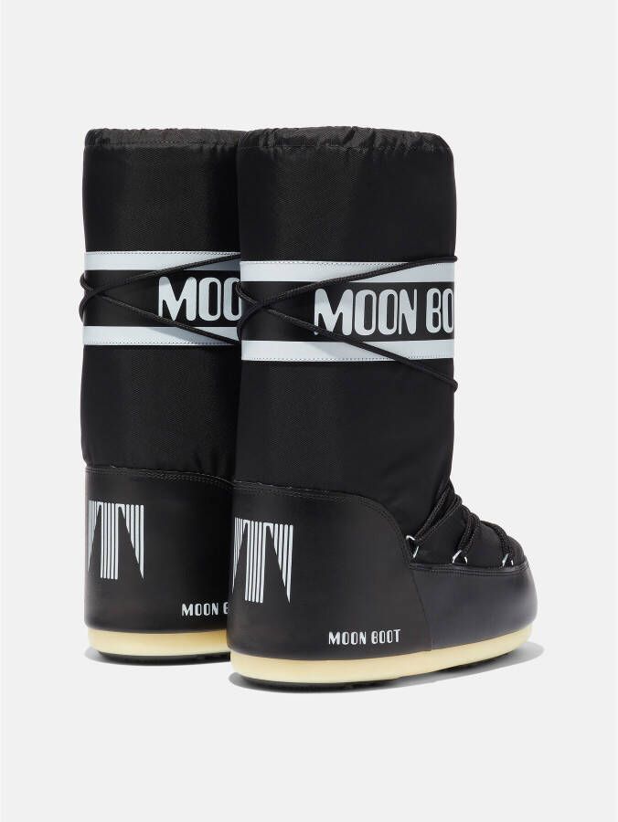 Moon Boot Dames Icon Nylon Laarzen Zwart