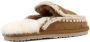 MOU Slipper Full Eskimo Stitch Pantoffels Sloffen Dames Cognac - Thumbnail 8