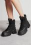 Nubikk Flore Montagne biker boot van leer met nubuck details - Thumbnail 12