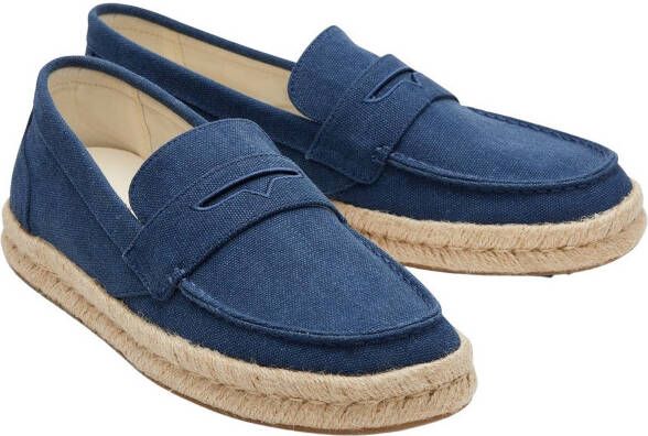 TOMS Heren Standford 2.0 Rope Loafers Donkerblauw