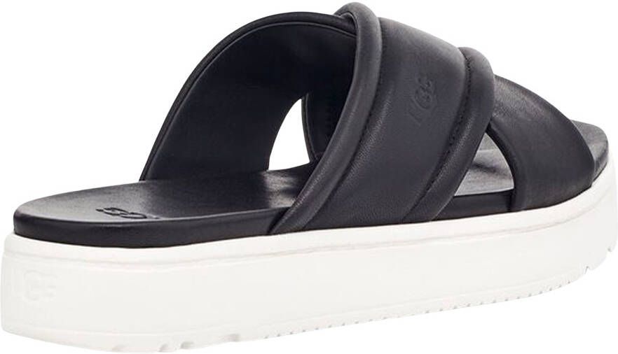 Ugg Dames Zayne Crossband Slippers Zwart