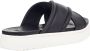 Ugg Dames Zayne Crossband Slippers Zwart - Thumbnail 3