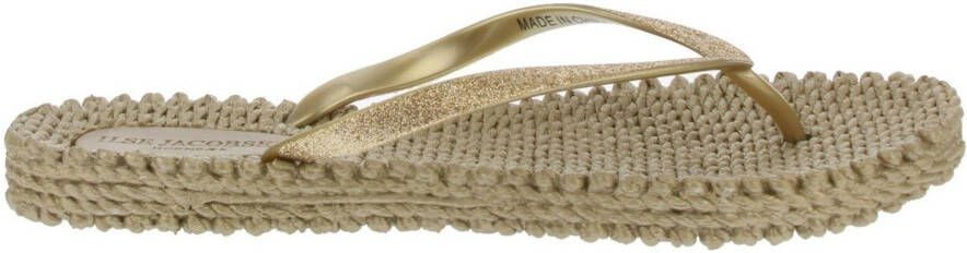 Ilse Jacobsen Dames Cheerful 01 Teenslippers Goud