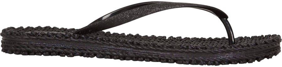 Ilse Jacobsen Dames Cheerful 01 Teenslippers Zwart
