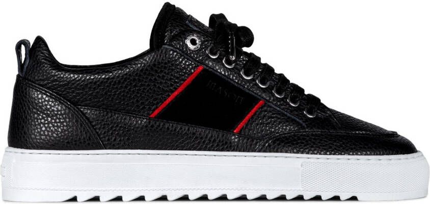 Mason Gar ts Tia sneaker van leer met suède details Zwart - Foto 5