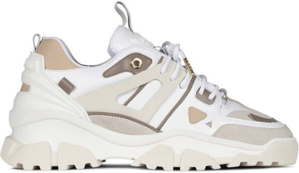 Mason Garments Unisex Genova Quattro Sneakers Beige