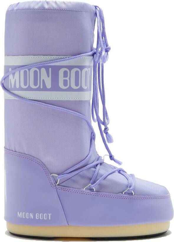 Moon Boot Dames Icon Nylon Laarzen Lila