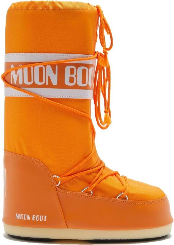 Moon Boot Dames Icon Nylon Laarzen Oranje