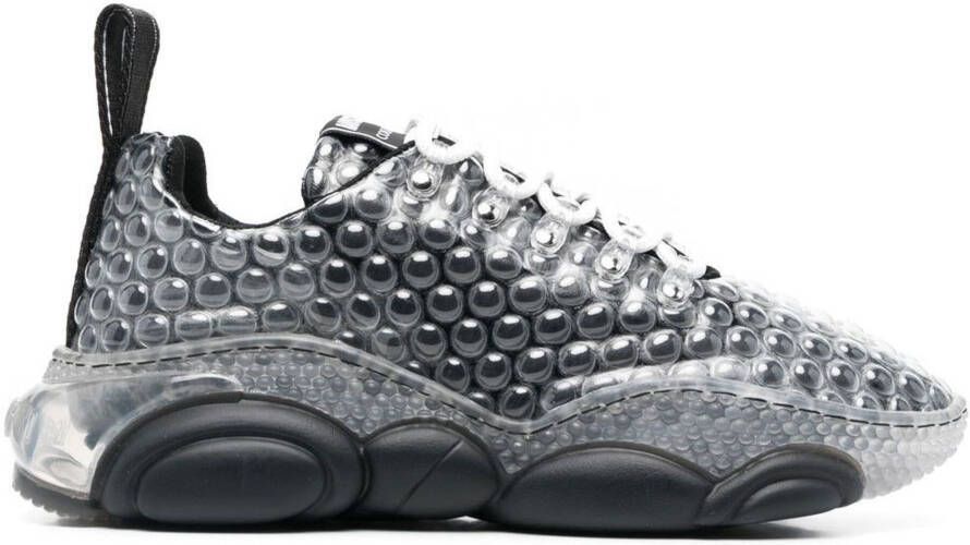 Moschino Dubbele bubbel teddy sneakers mb15553G1 Fg7099A Zwart Heren - Foto 3