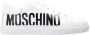Moschino Mb15012G1Dga0100 Leather Sneakers Wit Heren - Thumbnail 3
