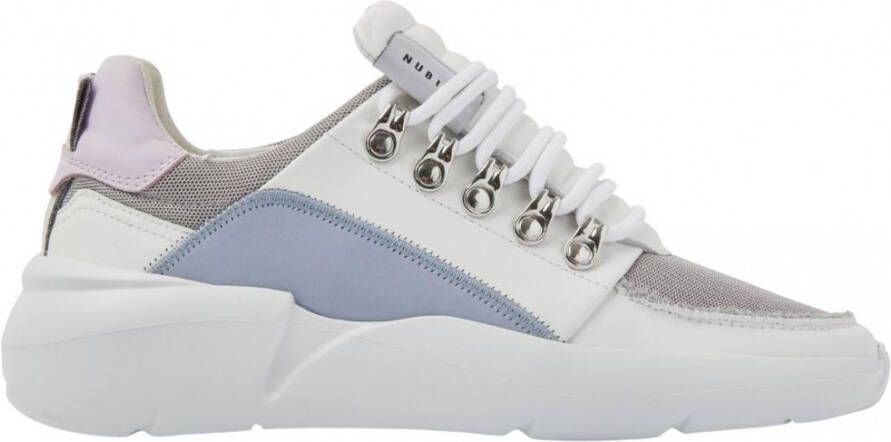 NUBIKK Lage Sneakers Dames Roque Roman Men Maat: 36 Materiaal: Leer Kleur: Wit - Foto 8