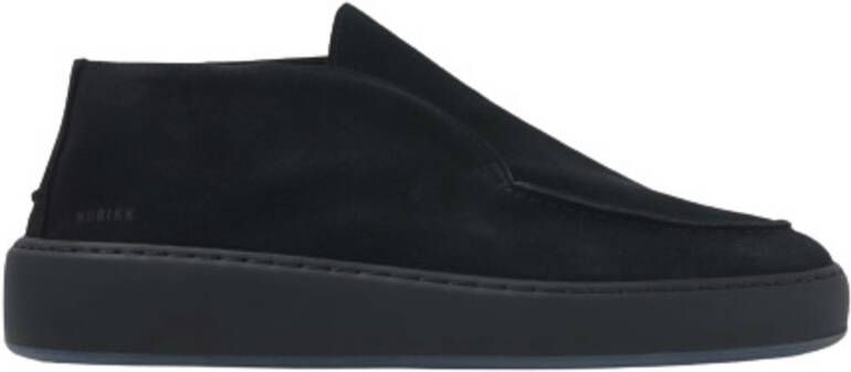 Nubikk Heren Jiro Suo Mid Loafers Zwart